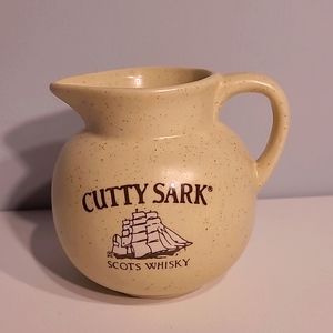 Cutty Sark Scots Whisky Pub Jug for Liquor, Vintage Promotional Item